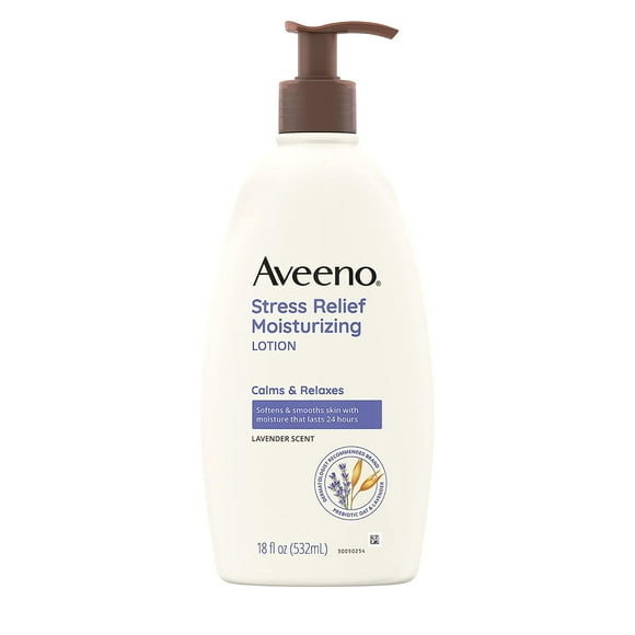 Loción corporal Aveeno Stress Relief Hidratante 540 ml (paquete de 3)