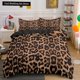 thumbnail image 1 of Leopard Print Duvet Cover Brown Cheetah Skin Pattern Bedding Set for Teens Girl Women Leopard Soft Quilt Cover Bed Sheets, 1 of 5
