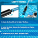 thumbnail image 4 of Bomba de Transferencia de Agua Compatible con Hita*Chi™ 18V Batería C, 30 L/min, Elevación 15 Ft, Máx. Bomba de Agua Alimentada por 7 A, para Jardín, Acampar, Piscina Infantil, Pecera (sin Batería), 4 of 5