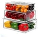 thumbnail image 1 of Set 7 Contenedores Organizador Refrigerador Cocina Con Tapa Calidad, 1 of 6