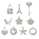 thumbnail image 5 of 10 Piezas De Dijes De Diamantes De Imitación Colgantes De Aleación Para Fabricación De Joyas Para Manualidades DIY, 5 of 5