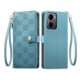 thumbnail image 1 of Funda Billetera con Cierre para [Xiaomi Redmi 15A] con Tarjetero, Soporte y Correa de ManoAzul, 1 of 5