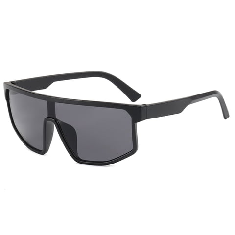 Polasup Gafas Lentes De Sol Gafas De Sol De Montura Negra Para Ciclismo Al Aire Libre