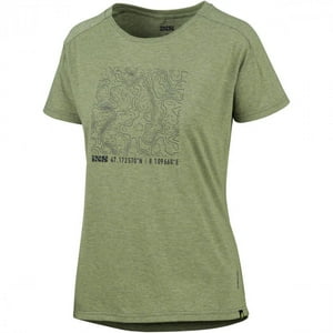 Polera Ixs Mujer Flow Tech Contour Olive L