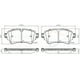 thumbnail image 2 of Pastillas Freno para auto Audi A5 2018-2023 Trasero, 2 of 3