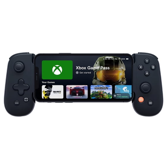 Controlador de juegos móvil BACKBONE One para iPhone con Game Pass