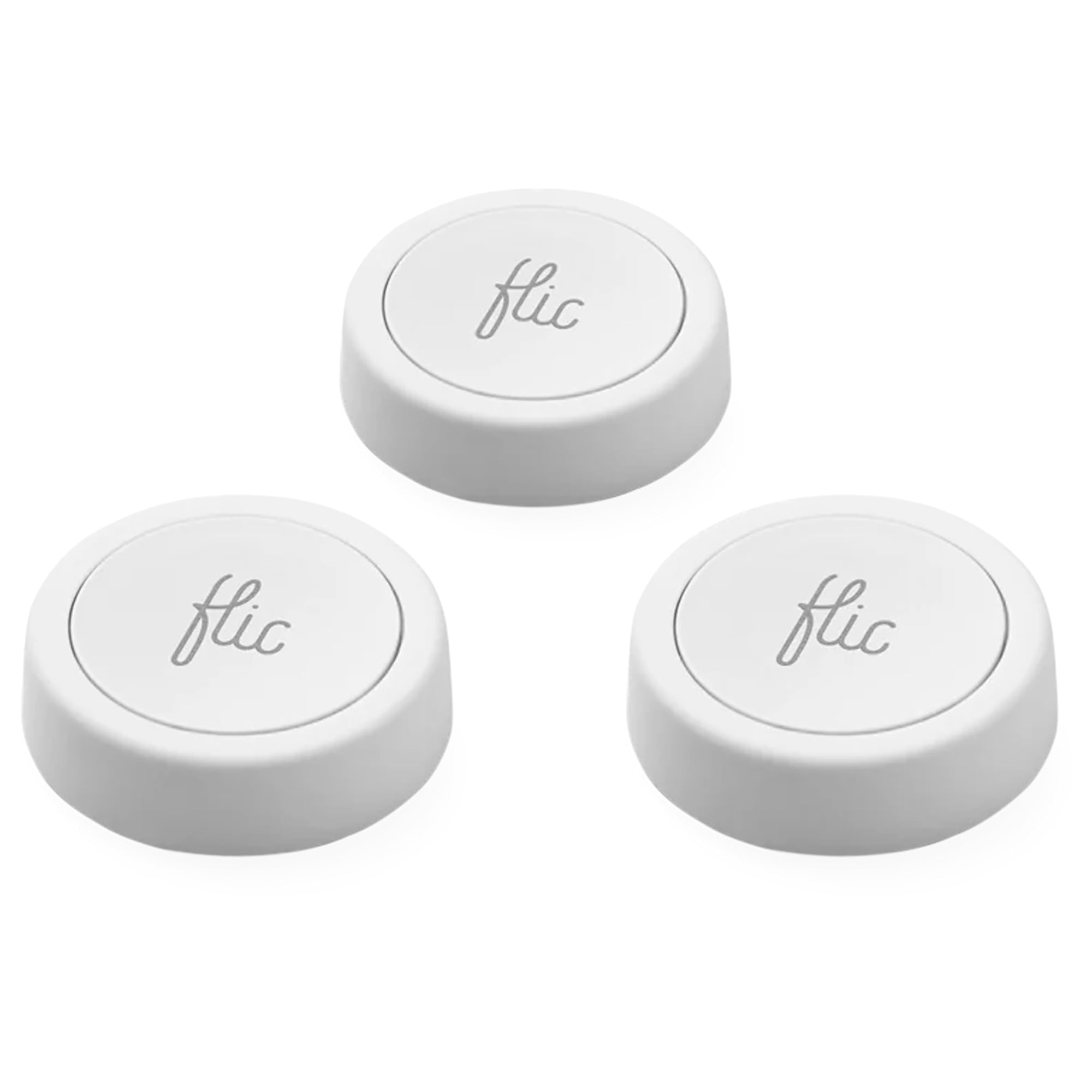 Flic Luminaries - Paquete De 3 Unidades Smart Button Flic | Interruptor De Luz, Controlador De Música