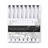 Ohuhu 8 Marcador Tiralíneas Para Dibujo.