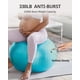 thumbnail image 5 of Pelota de ejercicio extra gruesa para yoga Ball Trideer, 5 tamaños, con bomba, 5 of 8