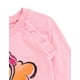 thumbnail image 3 of Vestido Paw Patrol Skye para niñas pequeñas, de felpa francesa, rosa, 4T, 3 of 3