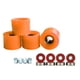 thumbnail image 1 of 4 Piezas Patines De Ruedas Patineta Sure Grip Rollerskate Ruedas Naranja, 1 of 5