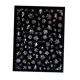 thumbnail image 3 of Navidad Nail Art Stickers Autoadhesivo Nails Calcomanías DIY DH-190 Plata, 3 of 5