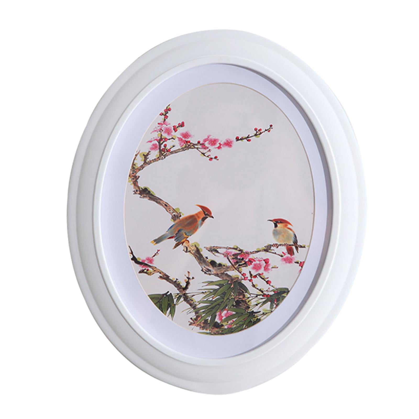 Bothyi - Marco De Fotos De Madera Marco De Fotos De Madera, Decoraciones De Montaje En Pared Blanco