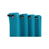Genérico - Set Cortina Blackout Térmico 140X220 Cm, Color Turquesa
