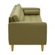 thumbnail image 5 of Sofa Retro 3cg Felpa 01 Verde Musgo, 5 of 6