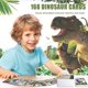 thumbnail image 2 of Juego de tarjetas de dinosaurios IKRUZZI Educational Learning, 168 unidades, 2 of 6