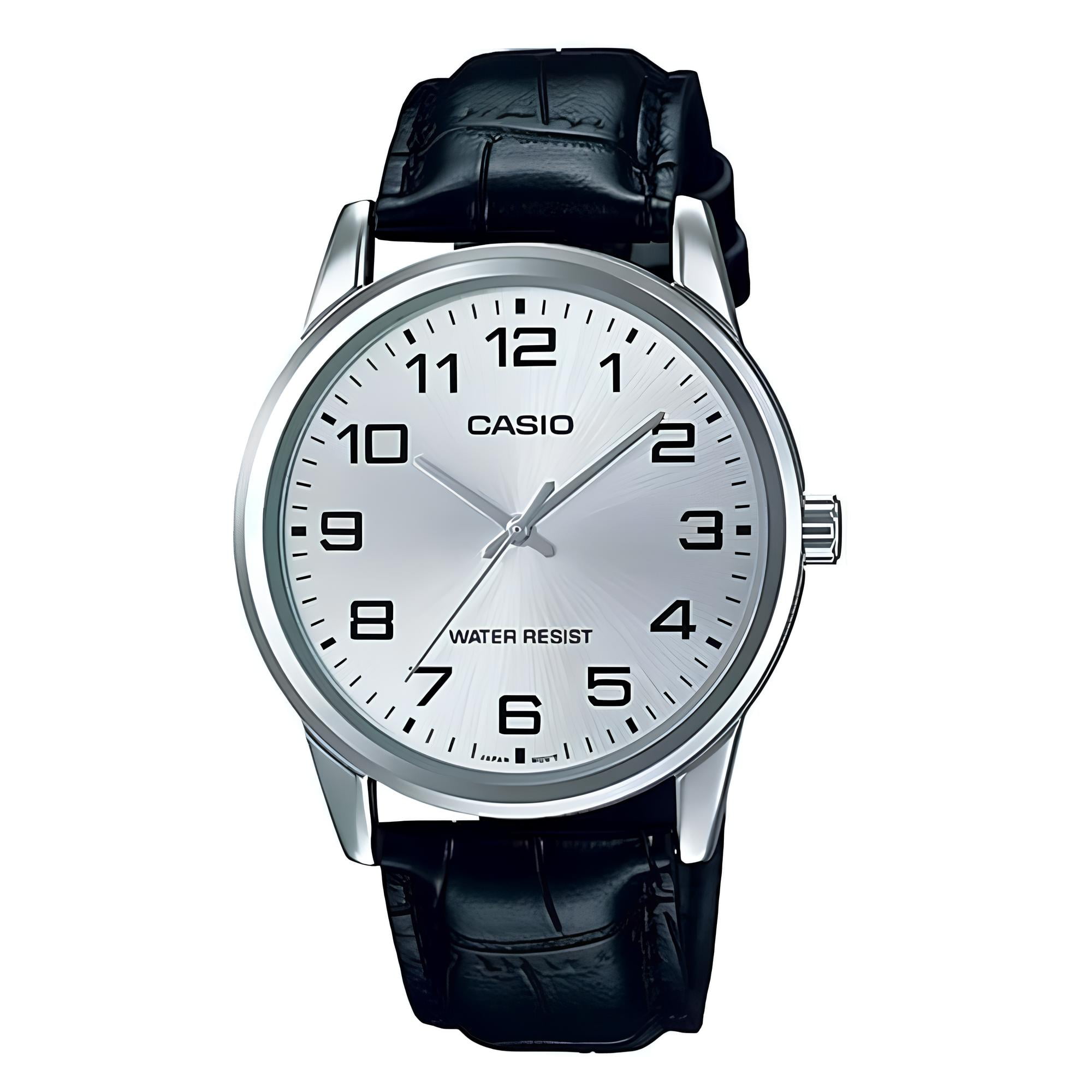 Casio - Reloj Mtp-v001l-7b Hombre Analogo Cuero