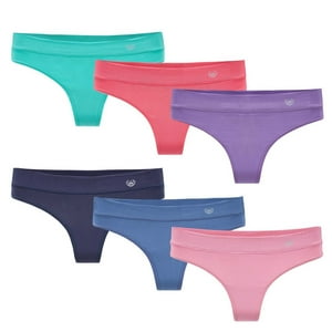 Giovacchino - Pack De 6 Calzones Colaless Algodón Mujer