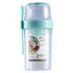 thumbnail image 4 of Recipiente para ensalada para almuerzo, tazas para desayuno, taza de ensalada portátil para frutas y verduras con tenedor, taza de postre para trabajo verde, 4 of 5