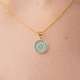 thumbnail image 1 of Collar Goz Turkuaz D Plata 925, 1 of 3