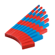 thumbnail image 1 of DACTIC BARRA NUMERICA AZUL ROJO MADERA 10 UN, 1 of 1