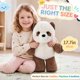 thumbnail image 2 of Peluche LOEHSBAU Panda Corriendo 45 cm, 2 of 7