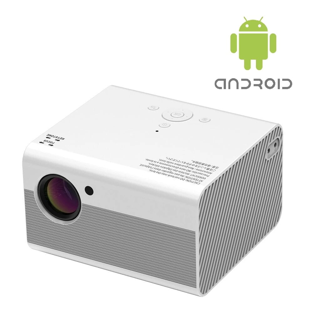 Castletec - Proyector Led Android T10 Full Hd 1080p 200 Ansi