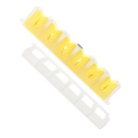 Magideal - Estante Para Caña De , Pesca Vertical Horizontal 6 Soporte Para Caña Soporte Para Caña De Soporte Para Caña Soporte De Pared Para Soporte Amarillo