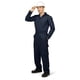 thumbnail image 3 of Mono de trabajo de sarga para hombre NY Threads, corte relajado, manga larga, XL, 3 of 6