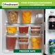 thumbnail image 4 of Contenedores de almacenamiento de alimentos Freshware de plástico de 8 onzas [juego de 50], 4 of 5