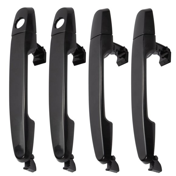 Juego de manillas de puerta KASturrboo para Corolla, Camry y RAV4 - Negro