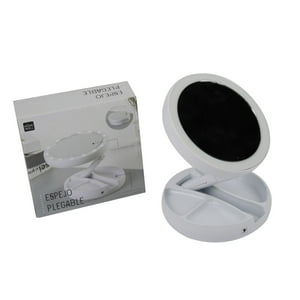 Homewell - Espejo De Maquillaje Con Luz 15X15X5Cm