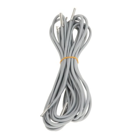 Magideal - 4 Uds. Cable De Repuesto Para Silla, Cables De Reparación Para Silla, Cable Reclinable, Cables De Repuesto Para Silla Bungee, Silla De Patio Trasero Gris-Plata