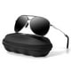 thumbnail image 1 of Gafas De Sol Aviator Mx208 Con Marco Plateado Y Lente Negra, 1 of 3