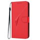 thumbnail image 4 of Funda Cartera Fibra de Carbono para Samsung Galaxy S23 Ultra con Soporte y Cierre Magnético Rojo, 4 of 6