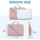 thumbnail image 2 of Funda Laptop BAGSMART 15.6 Pulgadas Rosa Acolchada MacBook, 2 of 3