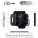thumbnail image 5 of Funda multiherramienta para cinturón Gentlestache, práctica piel EDC, 5 of 9