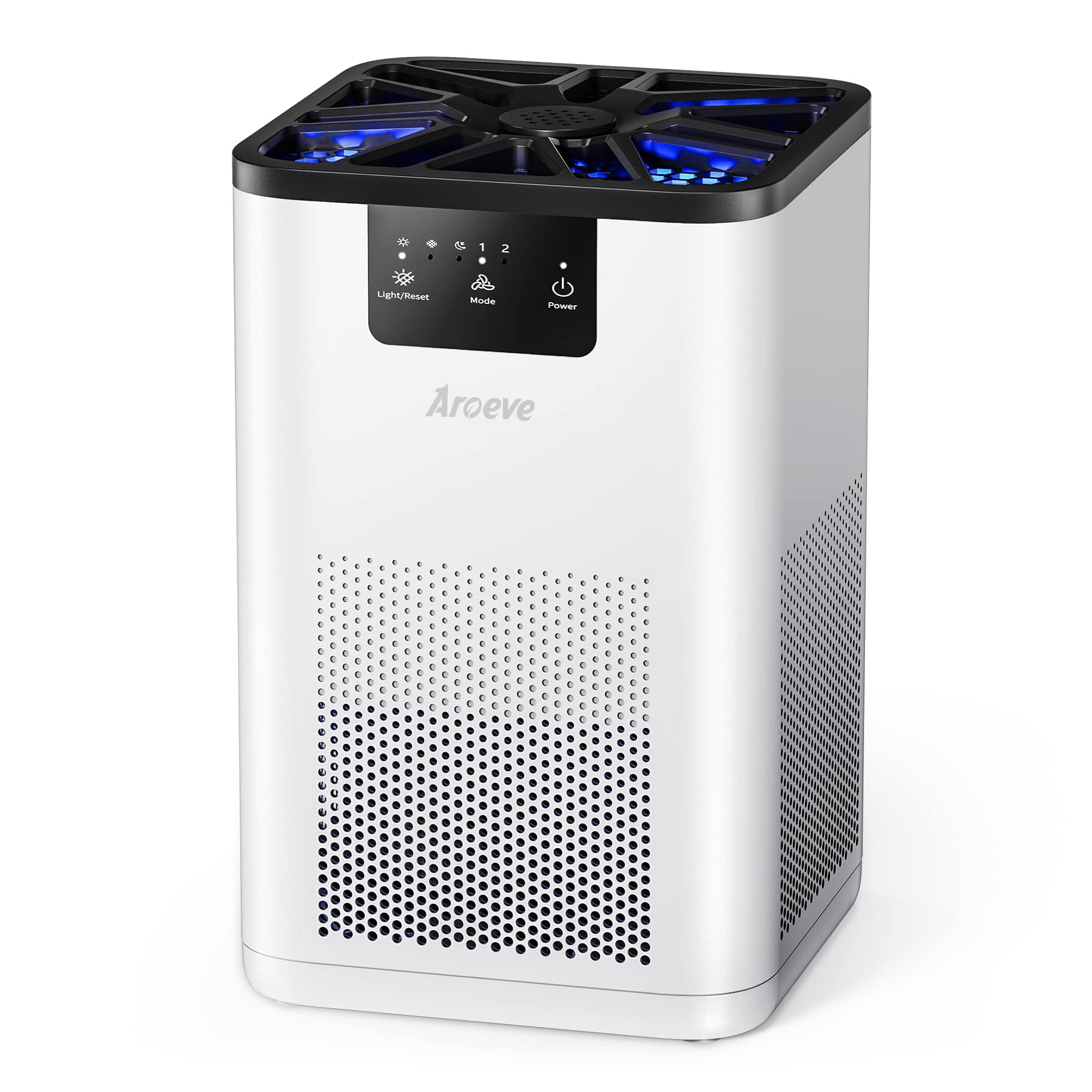Purificador De Aire Aroeve Mk06 Para Dormitorio Con Función De Aromaterapia