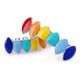 thumbnail image 2 of 69 Grillz Rainbow Grills Hip Hop chapado en oro de 14 quilates con colmillos de vampiro arcoíris de colores, parrillas superiores e inferiores para mujeres y hombres, ideal para tus dientes, disfraz d, 2 of 6