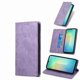 thumbnail image 4 of Funda tipo cartera con bloqueo RFID para Samsung Galaxy A06 Con tapa abatible, portatarjetas, cierre magnético, TPU y soporte Morado, 4 of 6