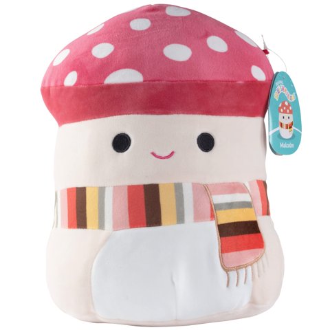 Peluche Squishmallows Malcolm The Mushroom, 25 Cm