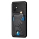 thumbnail image 4 of Funda Resistente para Xiaomi Poco M5 4G con Tarjetero y Soporte, Diseño Magnético Negro, 4 of 5
