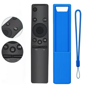 Control Remoto Universal Aaronmei Azul Con Funda Protectora Y Correa De Muñeca