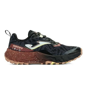 Zapatilla Trail Running Mujer Sima 24 Negro Café Joma