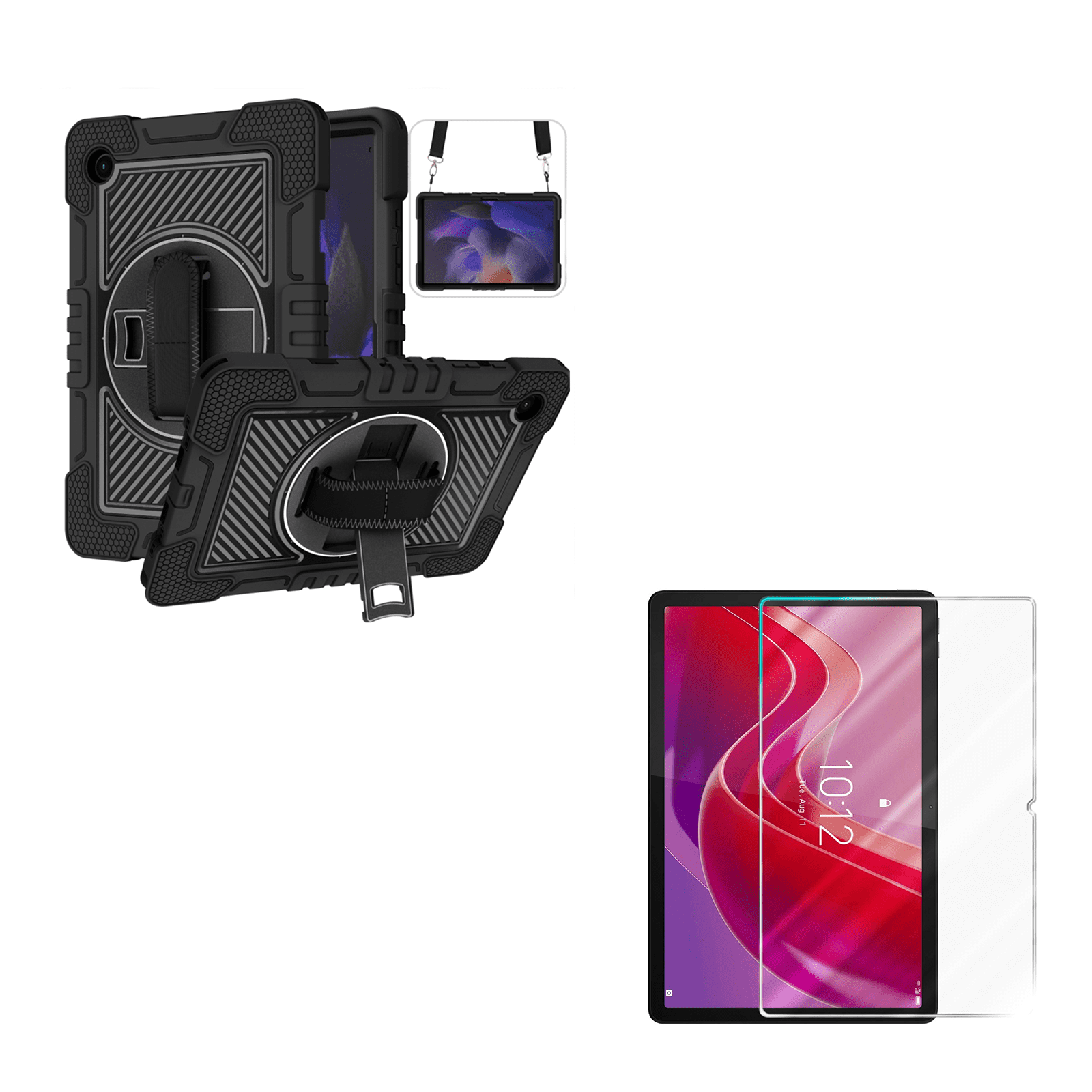 Joigo - Funda Armadura 360 Lami Vidrio Para Tablet Samsung A11 Plus