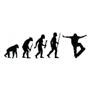Rienda Libre Graphics - Decomural Skateboard Evolution Extreme Sports Ws-42979
