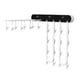 thumbnail image 2 of Percha De Ropa Interior Organizador De Armario Clip De Calcetín Para Ropa De Bebé Corbatas Taladro Libre Negro Blanco, 2 of 5