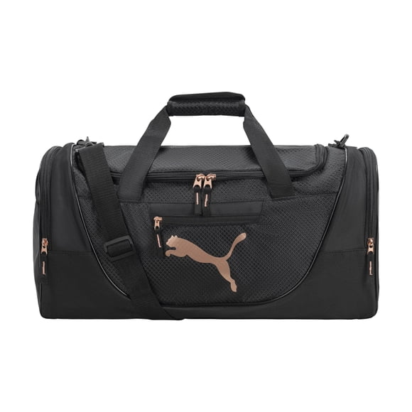 Bolsa de viaje PUMA Evercat Candidate para mujer en negro/oro rosa