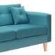 thumbnail image 4 of Sofa New Retro 3c Felpa 05 Turquesa, 4 of 6