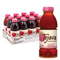 Té Helado Tejava, Frambuesa Negra Sin Azúcar, 500 Ml (Paquete De 12)